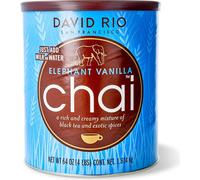 David Rio Elephant Vanilla Chai 1,814 kg boîte à provisions thé noir vanille épices Gastro