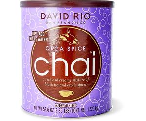 David Rio Orca Spice Chai Thé, 1520 g de boîte
