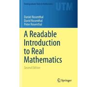 David Rosenthal Peter Rosenthal Daniel A Readable Introduction to Real M (Poche)