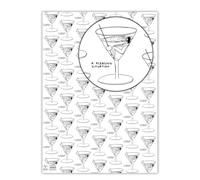 David Shrigley - Papier cadeau humoristique - Situation agréable - 2 feuilles - Emballage plié de qualité - Pour lui, elle, homme, femme, amis - Vendu par Brainbox Candy