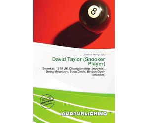 David Taylor (Snooker Player): Snooker, 1978 UK Championship (snooker), Doug Mountjoy, Steve Davis, British Open (snooker)