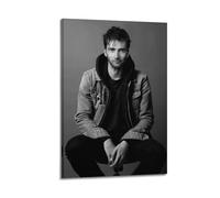 David Tennant Poster rétro noir et blanc Art Toile Peinture décorative Photos murales Maison Décorations modernes 40 x 60 cm