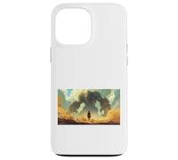 David vs Goliath : Jeune Berger Fait Face à Un Guerrier géant Coque pour iPhone 13 Pro Max
