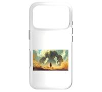 David vs Goliath : Jeune Berger Fait Face à Un Guerrier géant Coque pour iPhone 17 Pro