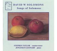 David W. Solomons - Songs of Solomons