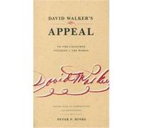 David Walker's Appeal David Walker, Peter P. Hinks (Auteur)