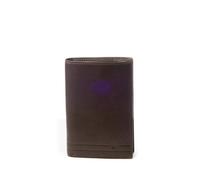 David William Portefeuille cuir Deco anti piratage Marron