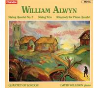 David Willison Alwyn: String Quartet 3 / String Trio / Rhapsody For Piano Q (CD)