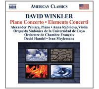 David Winkler David Winkler: Piano Concerto/Elements Concerti (CD) Album