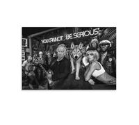 David Yarrow-Wildlife Poster sur toile pour salon Motif animaux sauvages 60 x 90 cm