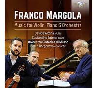 DAVIDE ALOGNA/COSTAN - MARGOLA MUSIC FOR VIOLIN PIA - CD - F4z