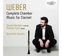 DAVIDE BANDIERI MATT - WEBER COMPLETE CHAMBER MUSIC - CD - G4z