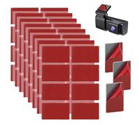 DAVIDJAMESCLARKE 64 Pièce Rectangulaires Autocollant Adhésives Double Face,3 x 5 cm VHB Ultra-Résistantes Noir Épaisseur,Autocollants Double Face Extra Forts,Pour Murs, Images, Voitures