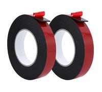 DAVIDJAMESCLARKE Ruban Adhésif Double Face Extra Fort De 10.0M,Étanche,Multifonction Pour Mur Et Bande LED,voiture,maison,bureau Et Extérieur