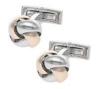 Davidoff Essentials Boutons de manchette en laiton 1,30 cm or rose
