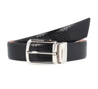 Davidoff Paris Ceinture Cuir Peut être raccourci individuellement noir