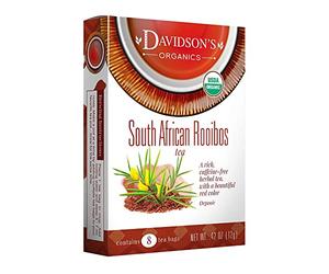 Davidson's Tea South African Rooibos, 8-Count Tea Bags (Pack of 12)