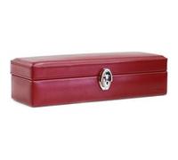 Davidts - Coffret 6 montres en cuir Chrome - rouge - 4525 Rouge G
