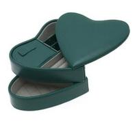 Davidts - Coffret à bijoux en cuir Chrome - vert - 9866 Vert G