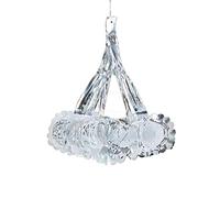 Davies Lustre de Noël 2 tons Argenté/blanc 40 cm