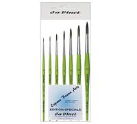 DaVinci ESPACE BEAUX ARTS Da Vinci Série 373 Set de 7 Pinceaux Rond Synthetique 0,2,4,6,8,10,12