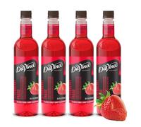 DaVinci Gourmet Classic Strawberry Lot de 4 sirops 25,4 ml
