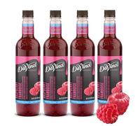DaVinci Gourmet Sirop de framboise sans sucre, 25,4 ml (lot de 4)