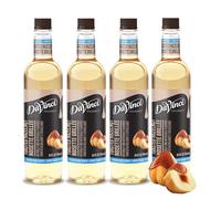 DaVinci Gourmet Sirop de noisette original sans sucre 25,4 ml (lot de 4)