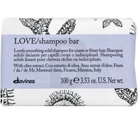 Davines Essential Haircare Love Shampoo Bar shampooing solide à effet nourrissant pour les cheveux rêches et indisciplinés 100 g