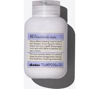 Davines Essential Haircare SU Hair & Body Wash Shampooing et gel douche 2in1 pour les cheveux agressés par le soleil 75 ml