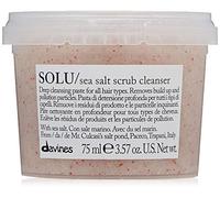 DAVINES Sea Salt Scrub Cleanser 250 pour tous types de peau, idéal pour routine visage efficace, format pratique