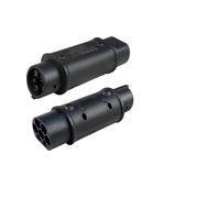 DAVIPGFSU 1 adaptateur de charge 32 A 7,2 kW type 2 vers type 1 EV chargeur domestique pour prise de voiture J1772