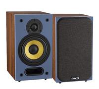 Davis Acoustics Ariane 1 Bleu/Noyer - Enceinte Bibliothèque (la Paire)