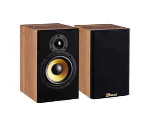 Davis Acoustics Hera 50 Noyer - Paire d'enceintes étagère Passive 2 Voies/2 Haut-parleurs - Vendue à la Paire