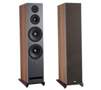 Davis Acoustics Krypton 10 Classik (Noyer) - Colonne 3 Voies/4 Haut-parleurs - Enceinte Vendue à la Paire