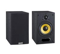 Davis Acoustics Mia 20 Noir - Paire d'enceintes étagère 2 Voies/2 Haut-parleurs