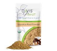 Davis Finest Poudre Racine Réglisse, Masque Visage Hydratant et Anti Tache Visage - Soin pour le Visage Éclaircit Cicatrices d'Acné, Marques, Imperfections pour un Teint Clair et Uniforme 100 g