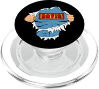 Davis - Nom de Famille Super-héros - Davis PopSockets PopGrip pour MagSafe