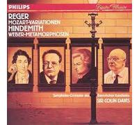 Davis - Reger: Mozart-Variationen / Hindemith: Symphonische Metamorphosen