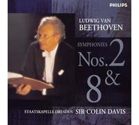 Davis & Staatskapelle Dresden - Beethoven: Symphony No. 2 & 8 [Import]