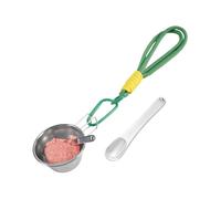 Davivian Conteneur à Appâts de Pêche | 50ml avec Dragonne - Met Batterijdoos voor Kerstboom Slingerlampen - Débutants Pro Passionnés Kayak Mer Rivière Lac Étang