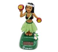 Davivian Danseuse Hawaienne Voiture, Jouet Figurine Solaire Dansante Qui Bouge, Solaire Danse Figurines De Tableau De Bord Voiture/Bureau Décoration