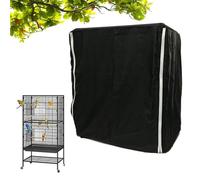 Davivian Housse De Cage pour Oiseaux,Grande Housse Respirante d'pour Nuit Noire et Sommeil - Protection pour Cage À Oiseaux Et Perroquets | pour Canari, Perruche, Perruche Ondulée Et Pinson