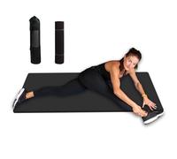 Davivian Tapis de Yoga Très Épais | Tapis Antidérapant 15mm Accessoires de Fitness Domestique,Épais pour Gym à Domicile Pilates Fitness | pour Femmes Hommes Pilates Étirements Entraînement Intérieur