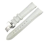 DAVNO Bracelet de montre en cuir de vachette pour Tissot 1853 T035.207 T035 Noir Blanc Violet Rouge Outils inclus 18 mm, Golden buckle, Agate