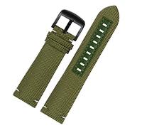 DAVNO Bracelet de montre en cuir véritable pour Mido M026.629/430 Ocean Star M042.430 Navigator Helmsman Bracelet en nylon respirant 22 m, 22mm, Agate