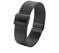 DAVNO Bracelet de montre milanais simple pour femme 12 13 14 15 16 17 18 19 20 22 mm en métal tissé tendance bracelet pour montre DW AR, 19mm, Agate