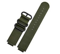 DAVNO Pour montre Timex T2N721T2N720 739 TW2T3600 bracelet en nylon 24 x 16 mm, 24-16mm, Agate