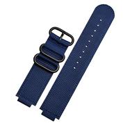 DAVNO Pour montre Timex T2N721T2N720 739 TW2T3600 bracelet en nylon 24 x 16 mm, 24-16mm, Agate