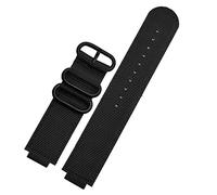 DAVNO Pour montre Timex T2N721T2N720 739 TW2T3600 bracelet en nylon 24 x 16 mm, 24-16mm, Agate